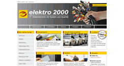 Desktop Screenshot of elektro2000.info